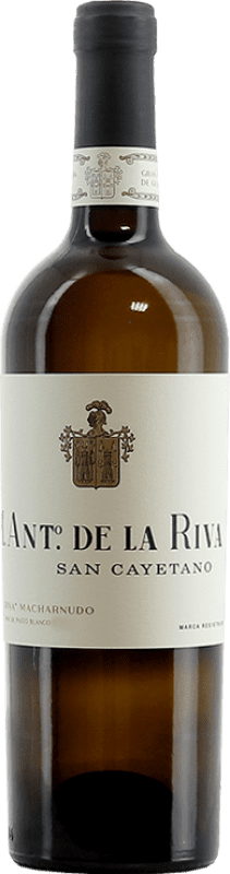 92,95 € Kostenloser Versand | Weißwein De la Riva Macharnudo San Cayetano Spanien Palomino Fino 75 cl