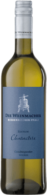 7,95 € 免费送货 | 白葡萄酒 Die Weinmacher Charactere 莱茵兰 - 普法尔茨 德国 Pinot Gris — 灰皮诺 75 cl