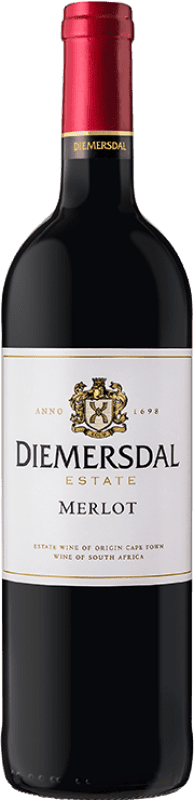 29,95 € Free Shipping | Red wine Diemersdal South Africa Merlot Bottle 75 cl