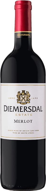 24,95 € Kostenloser Versand | Rotwein Diemersdal Südafrika Merlot 75 cl