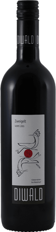 11,95 € Envío gratis | Vino Tinto Diwald Vom Löss D.A.C. Vulkanland Steiermark Austria Zweigelt 75 cl
