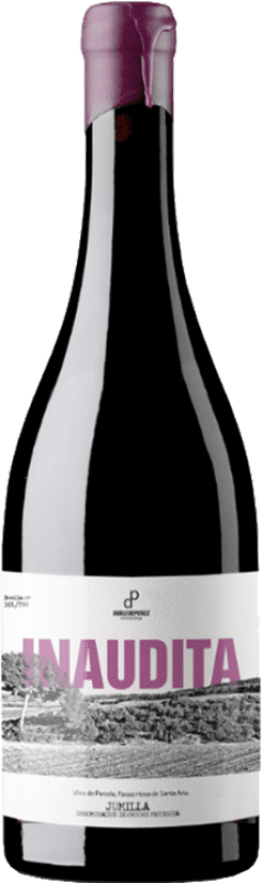 19,95 € Spedizione Gratuita | Vino rosso Dobledeperez Inaudita D.O. Jumilla Regione di Murcia Spagna Petit Verdot Bottiglia 75 cl