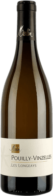 22,95 € Envío gratis | Vino Blanco Olivier Merlin Les Longeays A.O.C. Pouilly-Vinzelles Francia Chardonnay 75 cl