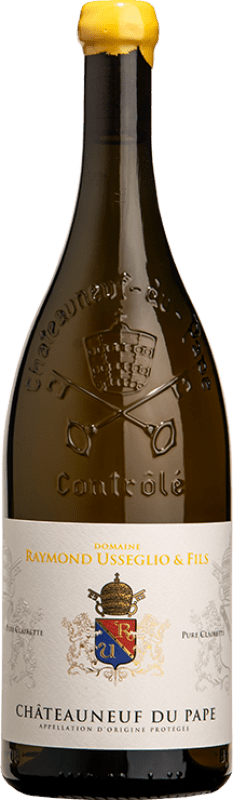 67,95 € Envoi gratuit | Vin Blanc Raymond Usseglio Clairette Pure — Pur A.O.C. Châteauneuf-du-Pape France Clairette 75 cl