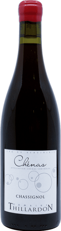 59,95 € Free Shipping | Red wine Domaine Thillardon Chassignol A.O.C. Chénas France Gamay Bottle 75 cl