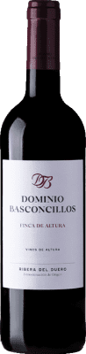 47,95 € 免费送货 | 红酒 Basconcillos Finca de Altura D.O. Ribera del Duero 卡斯蒂利亚莱昂 西班牙 Tempranillo 瓶子 Magnum 1,5 L