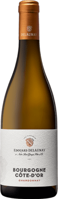 28,95 € 免费送货 | 白酒 Edouard Delaunay Côte d'Or A.O.C. Bourgogne 勃艮第 法国 Chardonnay 瓶子 75 cl