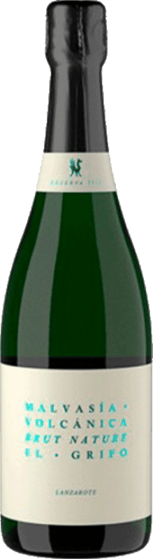 27,95 € Envío gratis | Espumoso blanco El Grifo Brut Nature D.O. Lanzarote Islas Canarias España Malvasía Botella 75 cl