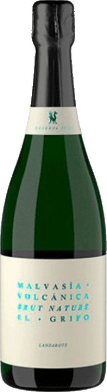 27,95 € Envoi gratuit | Vin Mousseux Blanc El Grifo Brut Nature D.O. Lanzarote Iles Canaries Espagne Malvasía — Malvoisie Bouteille 75 cl