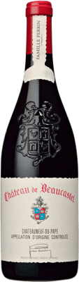 126,95 € Free Shipping | Red Wine Famille Perrin Château de Beaucastel A.O.C. Châteauneuf-du-Pape Rhône France Syrah — Shiraz, Garnacha — Grenache, Roussanne, Mourvèdre, Cinsault, Counoise, Picapoll, Bourboulenc, Clairette, Picardan 75 cl