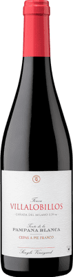 16,95 € Kostenloser Versand | Rotwein García de Lara Finca Villalobillos Tinto de la Pámpana Blanca I.G.P. Vino de la Tierra de Castilla Kastilien-La Mancha Spanien Flasche 75 cl