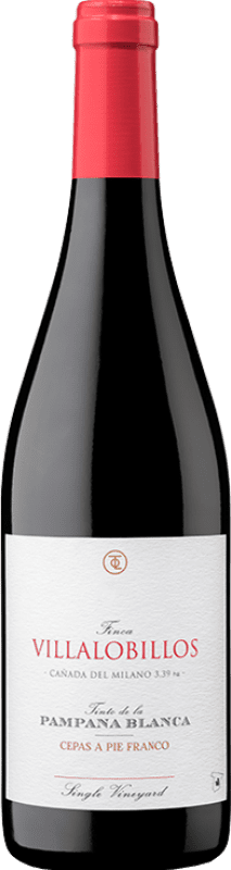 16,95 € Free Shipping | Red wine García de Lara Finca Villalobillos Tinto de la Pámpana Blanca I.G.P. Vino de la Tierra de Castilla Castilla la Mancha Spain Bottle 75 cl