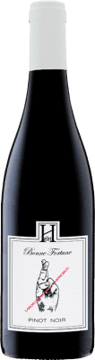 12,95 € Envio grátis | Vinho Tinto Heller Bonne Fortune França Pinot Noir 75 cl