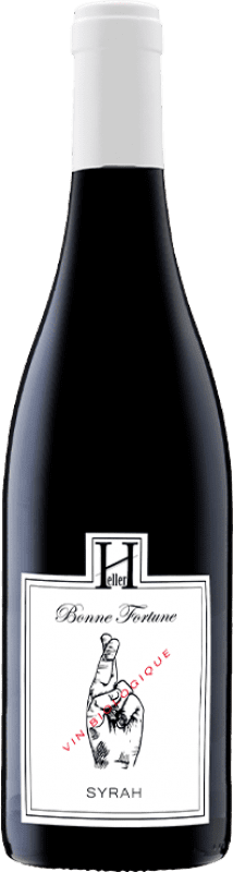 14,95 € Free Shipping | Red wine Heller Bonne Fortune France Syrah Bottle 75 cl