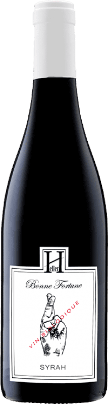 10,95 € Kostenloser Versand | Rotwein Heller Bonne Fortune Frankreich Syrah 75 cl