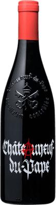 49,95 € 免费送货 | 红酒 Heller Anarchie A.O.C. Châteauneuf-du-Pape 法国 Syrah, Grenache, Mourvèdre, Cinsault, Picapoll Black, Counoise 瓶子 75 cl