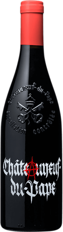 49,95 € Free Shipping | Red wine Heller Anarchie A.O.C. Châteauneuf-du-Pape France Syrah, Grenache, Mourvèdre, Cinsault, Picapoll Black, Counoise Bottle 75 cl