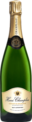 19,95 € Envoi gratuit | Blanc mousseux Henri Champliau Authentique Brut A.O.C. Crémant de Bourgogne Bourgogne France Pinot Noir, Chardonnay Bouteille 75 cl