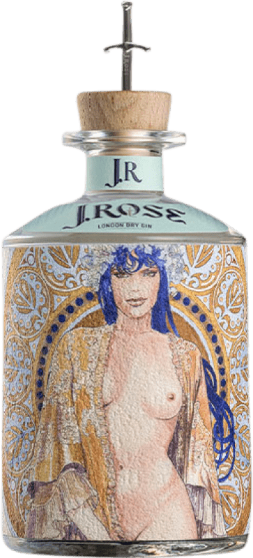 69,95 € Бесплатная доставка | Джин J. Rose Gin JR02 London Dry D.O.C. Italy Италия бутылка 70 cl