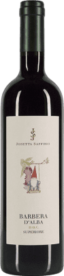 25,95 € 免费送货 | 红酒 Josetta Saffirio Superiore D.O.C. Barbera d'Alba 意大利 Barbera 瓶子 75 cl