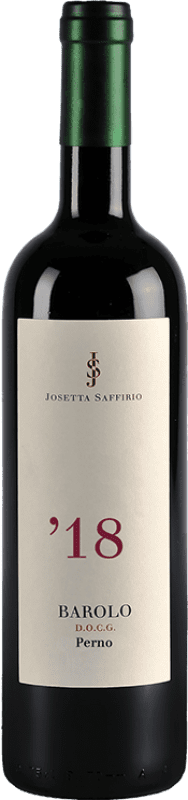 66,95 € Free Shipping | Red wine Josetta Saffirio Perno D.O.C.G. Barolo Italy Nebbiolo Bottle 75 cl