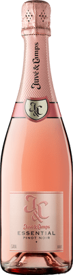 21,95 € Бесплатная доставка | Белое игристое вино Juvé y Camps Essential Brut — брют D.O. Cava Каталония Испания Pinot Noir — Пино Нуар 75 cl