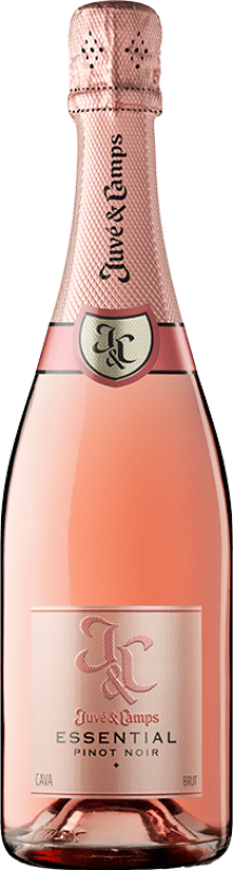22,95 € Envoi gratuit | Vin Mousseux Blanc Juvé y Camps Essential Brut D.O. Cava Catalogne Espagne Pinot Noir Bouteille 75 cl
