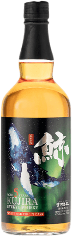 99,95 € 免费送货 | 威士忌单一麦芽威士忌 Kujira Japanese Single Grain 日本 5 岁 瓶子 70 cl