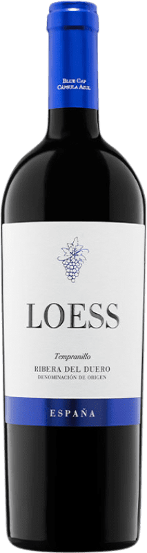 18,95 € Free Shipping | Red Wine Loess D.O. Ribera del Duero Castilla y León Spain Tempranillo Bottle 75 cl