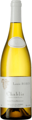 25,95 € Spedizione Gratuita | Vino Bianco Louis Robin A.O.C. Chablis Francia Chardonnay 75 cl