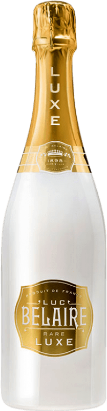 35,95 € Бесплатная доставка | Белое игристое вино Luc Belaire Luxe Semiseco — Полусухое Rare — Редкий A.O.C. Bourgogne Бургундия Франция Chardonnay — Шардоне Бутылка 75 cl