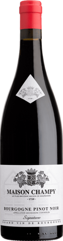 35,95 € 免费送货 | 红酒 Maison Champy Cuvée Edme A.O.C. Bourgogne 勃艮第 法国 Pinot Black 瓶子 75 cl