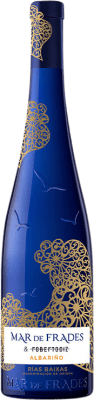 18,95 € 免费送货 | 白酒 Mar de Frades Roberto Diz Edición Limitada D.O. Rías Baixas 加利西亚 西班牙 Albariño 瓶子 75 cl