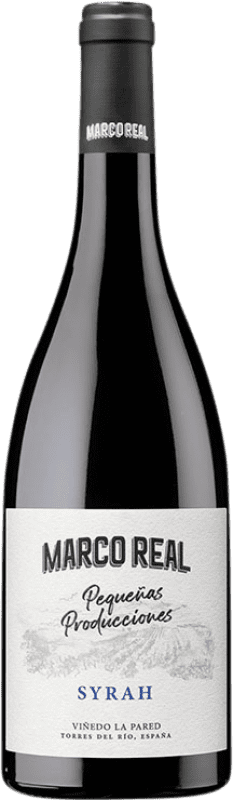 7,95 € Бесплатная доставка | Красное вино Marco Real Pequeñas Producciones D.O. Navarra Наварра Испания Syrah бутылка 75 cl