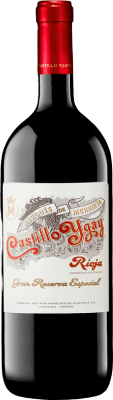 639,95 € 送料無料 | 赤ワイン Marqués de Murrieta Castillo Ygay Especial グランド・リザーブ D.O.Ca. Rioja ラ・リオハ スペイン Tempranillo, Mazuelo マグナムボトル 1,5 L