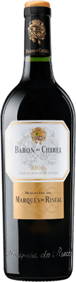 133,95 € Бесплатная доставка | Красное вино Marqués de Riscal Barón de Chirel D.O.Ca. Rioja Ла-Риоха Испания Tempranillo бутылка 75 cl