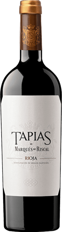 107,95 € Kostenloser Versand | Rotwein Marqués de Riscal Tapias D.O.Ca. Rioja La Rioja Spanien Tempranillo Flasche 75 cl
