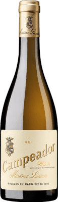 25,95 € Envio grátis | Vinho branco Martínez Lacuesta Campeador Blanco D.O.Ca. Rioja La Rioja Espanha Viura Garrafa 75 cl