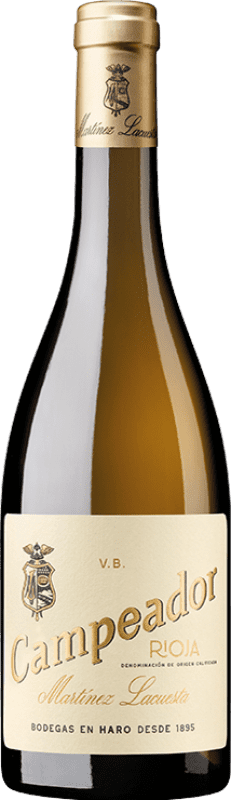28,95 € 送料無料 | 白ワイン Martínez Lacuesta Campeador D.O.Ca. Rioja ラ・リオハ スペイン Viura — ヴィウラ 75 cl