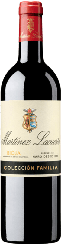 44,95 € 免费送货 | 红酒 Martínez Lacuesta Colección Familia 大储备 D.O.Ca. Rioja 拉里奥哈 西班牙 Tempranillo, Graciano, Mazuelo 瓶子 75 cl