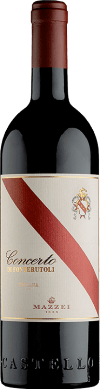 73,95 € Free Shipping | Red wine Mazzei Concerto di Fonterutoli I.G.T. Toscana Tuscany Italy Cabernet Sauvignon, Sangiovese Bottle 75 cl