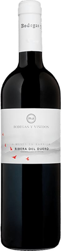 7,95 € 送料無料 | 赤ワイン Monte Aixa 1997 オーク D.O. Ribera del Duero カスティーリャ・イ・レオン スペイン Tempranillo ボトル 75 cl