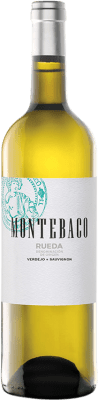 11,95 € Free Shipping | White wine Montebaco Verdejo Sauvignon Blanc D.O. Rueda Castilla y León Spain Verdejo, Sauvignon White Bottle 75 cl