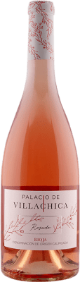 8,95 € Envío gratis | Vino Rosado Palacio de Villachica D.O.Ca. Rioja La Rioja España Tempranillo, Garnacha 75 cl
