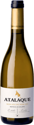 35,95 € Envío gratis | Vino blanco Pepe Rodríguez de Vera Atalaque Horcajo D.O. Méntrida Castilla la Mancha España Moscatel Grano Menudo Botella Medium 50 cl