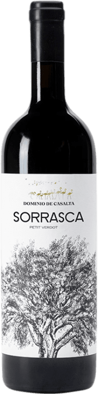 39,95 € Envío gratis | Vino tinto Pepe Rodríguez de Vera Dominio de Casalta Sorrasca D.O. Almansa España Petit Verdot Botella 75 cl
