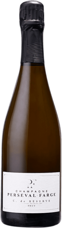 55,95 € Envio grátis | Espumante branco Perseval Farge Premier Cru Reserva A.O.C. Champagne Champagne França Pinot Preto, Chardonnay, Pinot Meunier Garrafa 75 cl