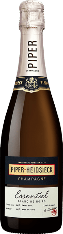 66,95 € Spedizione Gratuita | Spumante bianco Piper-Heidsieck Essentiel Blanc de Noirs A.O.C. Champagne champagne Francia Pinot Nero, Pinot Meunier Bottiglia 75 cl