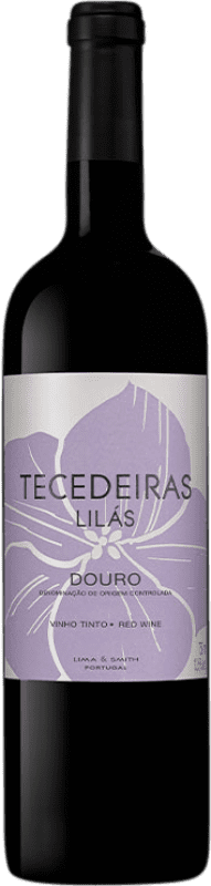 10,95 € 免费送货 | 红酒 Quinta das Tecedeiras Lilás I.G. Douro 杜罗 葡萄牙 Touriga Franca, Touriga Nacional, Tinta Roriz, Tinta Barroca 瓶子 75 cl