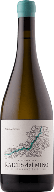 24,95 € Envoi gratuit | Vin Blanc Raíces del Miño Cepas Autóctonas D.O. Ribeiro Galice Espagne Godello, Loureiro, Treixadura, Albariño — Albarinho Bouteille 75 cl